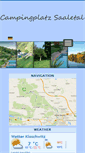Mobile Screenshot of camping-saaletal.de